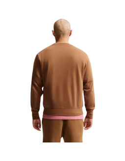 Bluza męska nike club ft jasny brąz fn3888 270 2