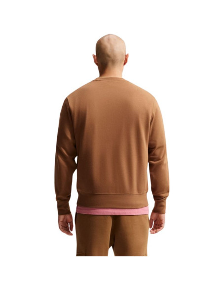 Bluza męska nike club ft jasny brąz fn3888 270