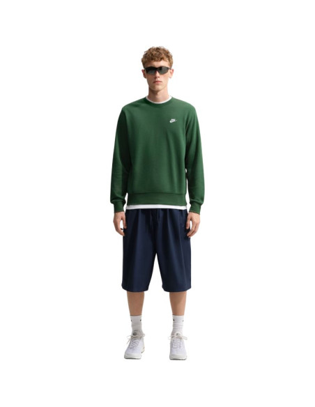 Bluza męska nike club ft zielona fn3888 323