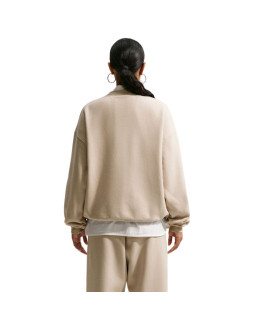Bluza damska nike studio fleece kremowa im8082 236 2