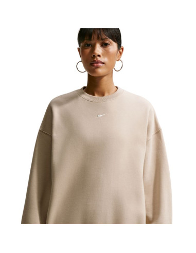 Bluza damska nike studio fleece kremowa im8082 236