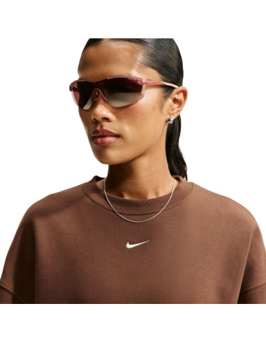 Bluza damska nike studio fleece brązowa im8082 259