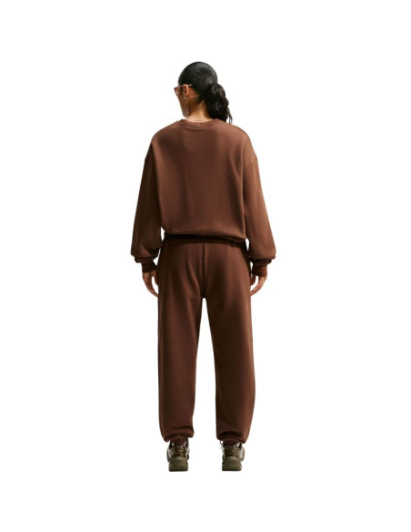 Bluza damska nike studio fleece brązowa im8082 259