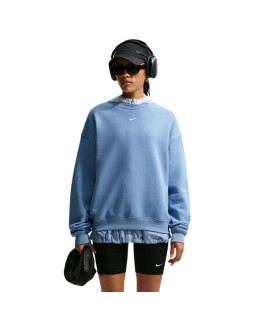 Bluza damska nike studio fleece niebieska im8082 486