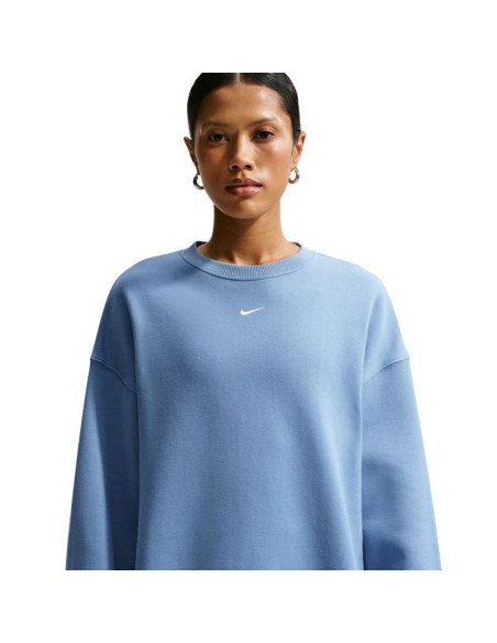 Bluza damska nike studio fleece niebieska im8082 486