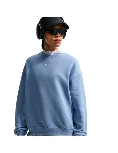 Bluza damska nike studio fleece niebieska im8082 486
