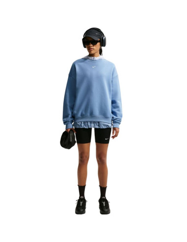 Bluza damska nike studio fleece niebieska im8082 486
