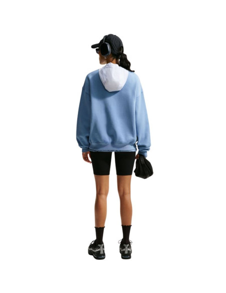 Bluza damska nike studio fleece niebieska im8082 486
