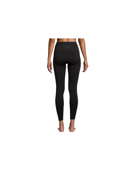Legginsy casall seamless graphical rib high waist tights czarny