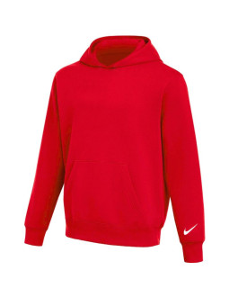 Bluza dla dzieci nike park 26 fleece hoodie czerwona io9048 657 xl