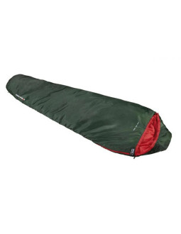 High peak lite pak 1200 śpiwór typu mumia poliester zielony, czerwony