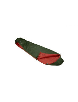 High peak lite pak 1200 śpiwór typu mumia poliester zielony, czerwony 2