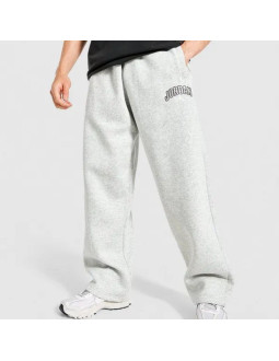 Spodnie dresowe air jordan oversized graphic sweatpants szare - ii2319-050