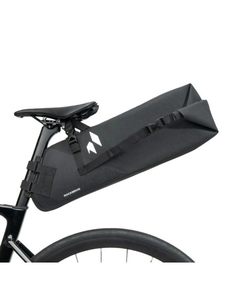 Torba podsiodłowa rockbros as-157 ridemate wodoodporna - czarna