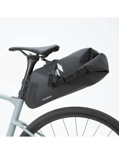 Torba podsiodłowa rockbros as-157 ridemate wodoodporna - czarna