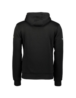 Bluza sportowa męska geographical norway gymclass black db men 100 z kapturem czarna (wu4185h-gn-black) 2