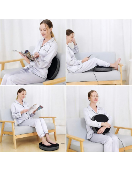 Media-tech masażer do stóp z funkcją grzania warming feet massager mt6541