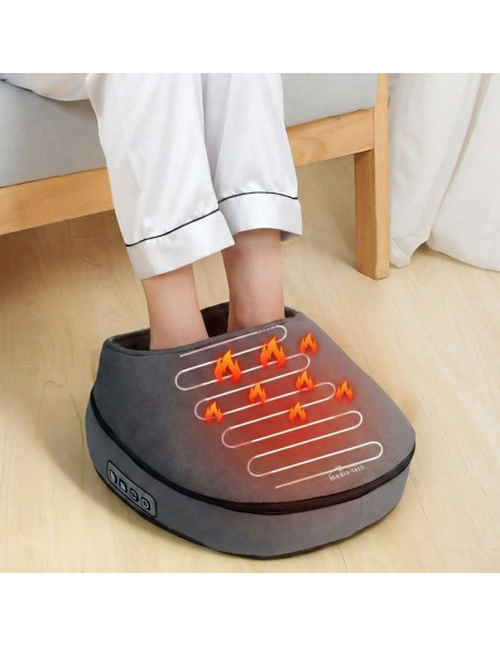 Media-tech masażer do stóp z funkcją grzania warming feet massager mt6541