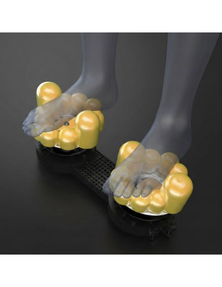 Media-tech masażer do stóp z funkcją grzania warming feet massager mt6541