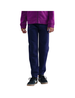 Spodnie dla dzieci nike fc barcelona 25/26 tech fleece granatowe hm4108 594  l