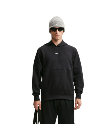 Bluza męska nike club varsity hoodie czarna io1383 010