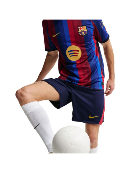 Spodenki męskie nike fc barcelona 2026/27 stadium home granatowe ii1947 498