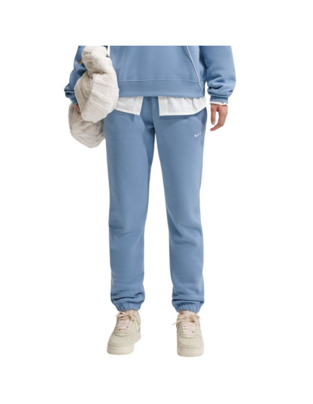 Spodnie damskie nike studio fleece jasnoniebieskie im8076 486
