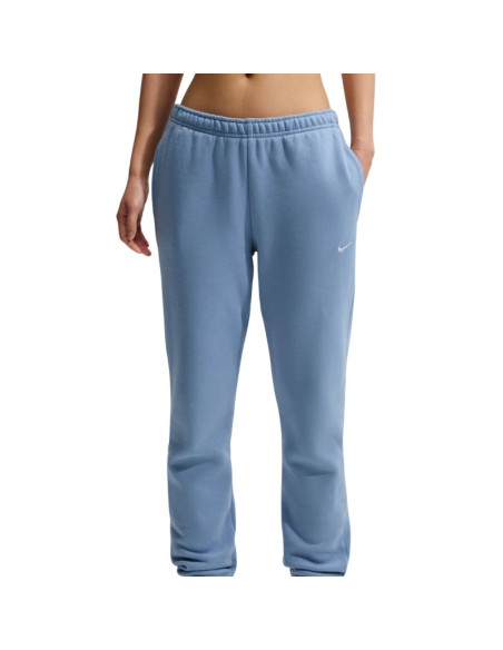 Spodnie damskie nike studio fleece jasnoniebieskie im8076 486