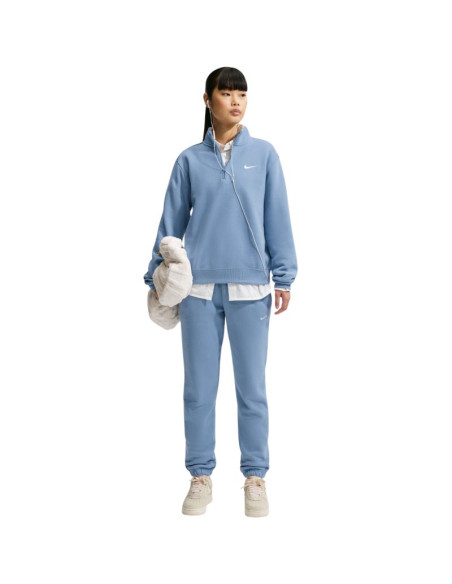 Spodnie damskie nike studio fleece jasnoniebieskie im8076 486