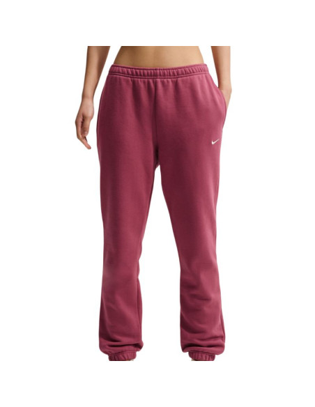 Spodnie damskie nike studio fleece różowe im8076 654