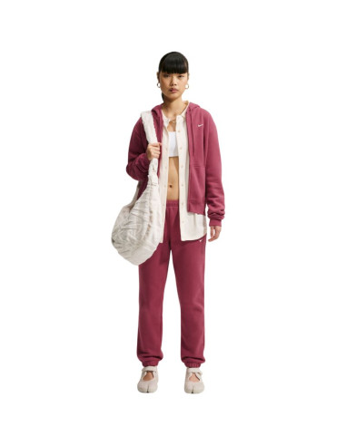 Spodnie damskie nike studio fleece różowe im8076 654