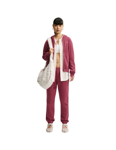 Spodnie damskie nike studio fleece różowe im8076 654