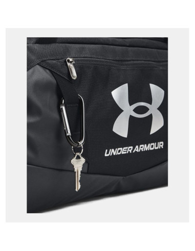Under armour ua undeniable 5.0 s sportowa torba 40 l poliester, termoplastyczne elastomery poliuretanowe (tpu) czarny