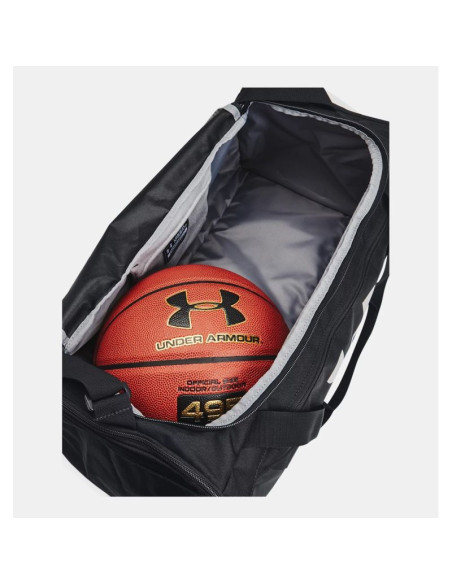 Under armour ua undeniable 5.0 s sportowa torba 40 l poliester, termoplastyczne elastomery poliuretanowe (tpu) czarny