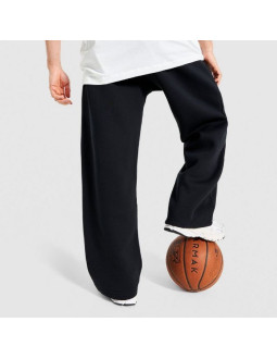 Spodnie dresowe air jordan oversized graphic sweatpants czarne - ii2319-010 2