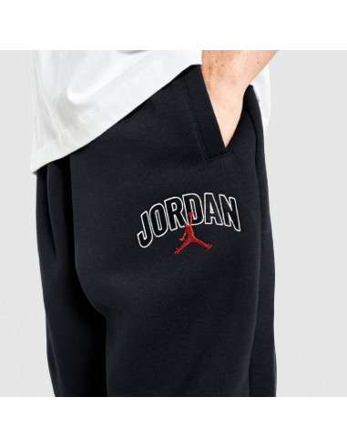 Spodnie dresowe air jordan oversized graphic sweatpants czarne - ii2319-010