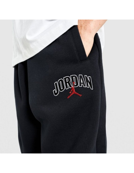 Spodnie dresowe air jordan oversized graphic sweatpants czarne - ii2319-010