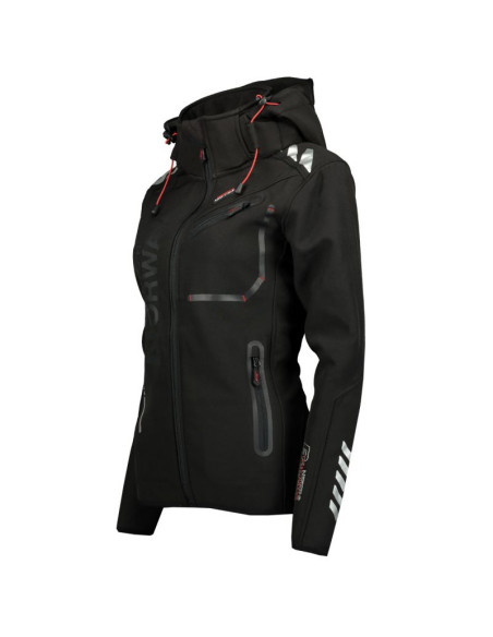 Kurtka outdoorowa damska geographgical norway reine s-2xl lady 068 czarna (ww4717f/gn/black / black)