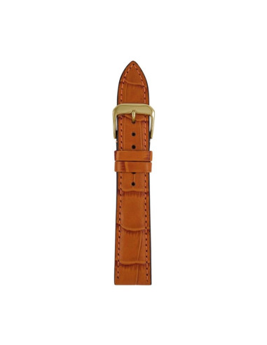 Pasek skórzany zeppelin brązowy, 18 mm