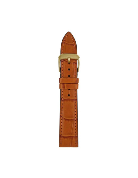 Pasek skórzany zeppelin brązowy, 18 mm