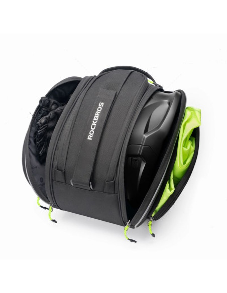 Torba motocyklowa rockbros a40-1 na bak motocyklowy 12l - czarna