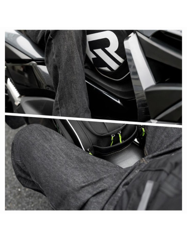 Torba motocyklowa rockbros a40-1 na bak motocyklowy 12l - czarna