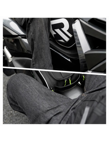 Torba motocyklowa rockbros a40-1 na bak motocyklowy 12l - czarna