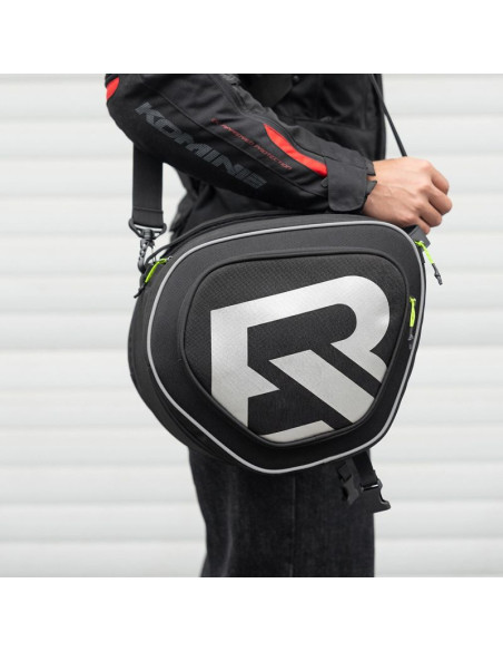 Torba motocyklowa rockbros a40-1 na bak motocyklowy 12l - czarna
