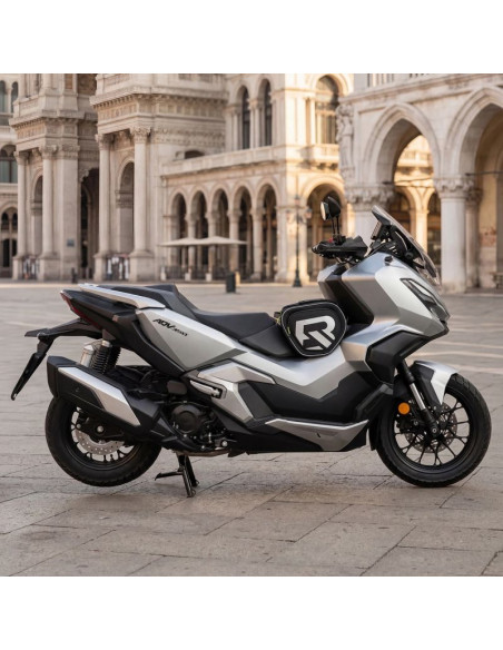 Torba motocyklowa rockbros a40-1 na bak motocyklowy 12l - czarna