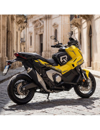 Torba motocyklowa rockbros a40-1 na bak motocyklowy 12l - czarna