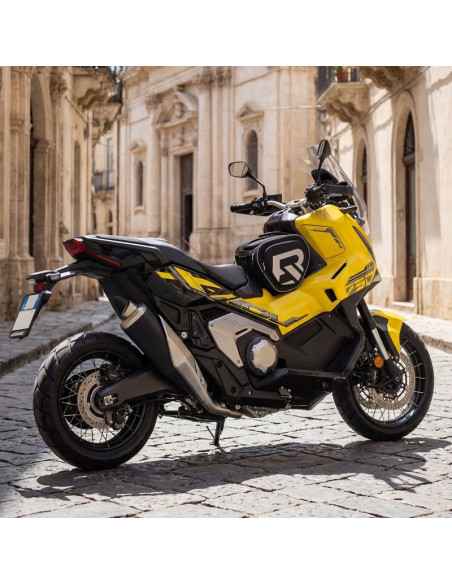 Torba motocyklowa rockbros a40-1 na bak motocyklowy 12l - czarna