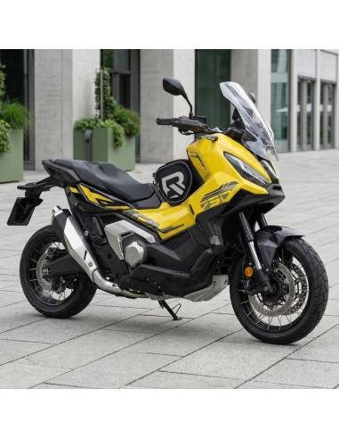 Torba motocyklowa rockbros a40-1 na bak motocyklowy 12l - czarna