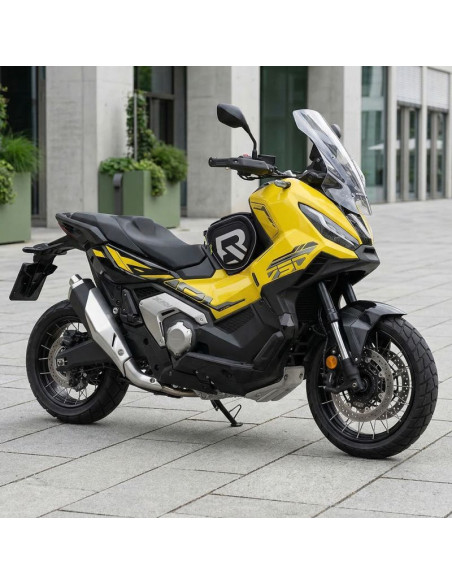 Torba motocyklowa rockbros a40-1 na bak motocyklowy 12l - czarna