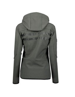 Kurtka softshell damska geographical norway reine grey/black lady 007  (wu6099f/gn grey/black) 2